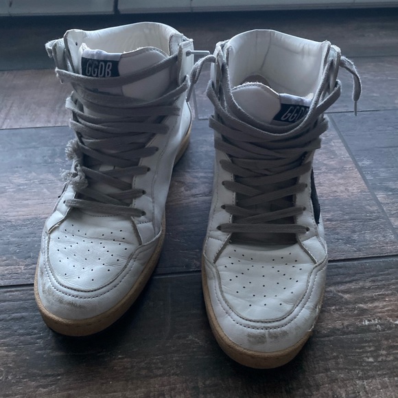 Golden Goose Sky Star High Top Sneakers - Picture 5 of 15